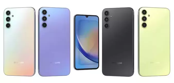 Samsung Galaxy A34 All Colors