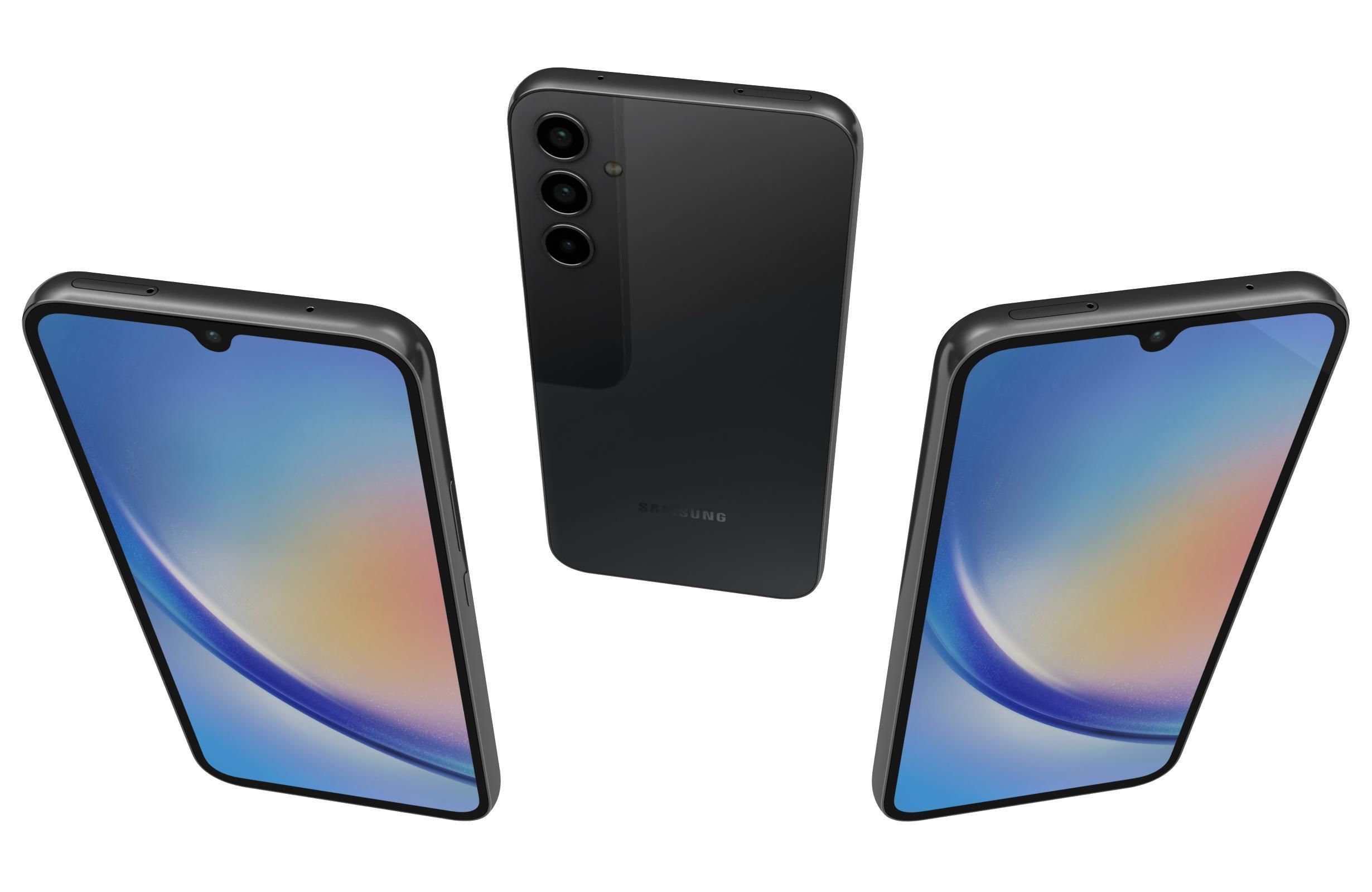 Samsung Galaxy A34 All Colors 3D model_39