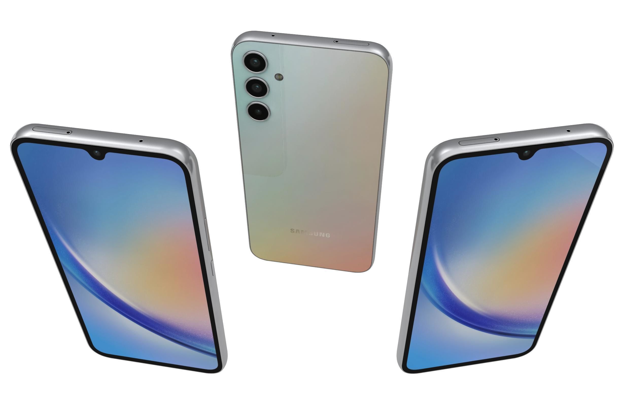 Samsung Galaxy A34 All Colors 3D model_30