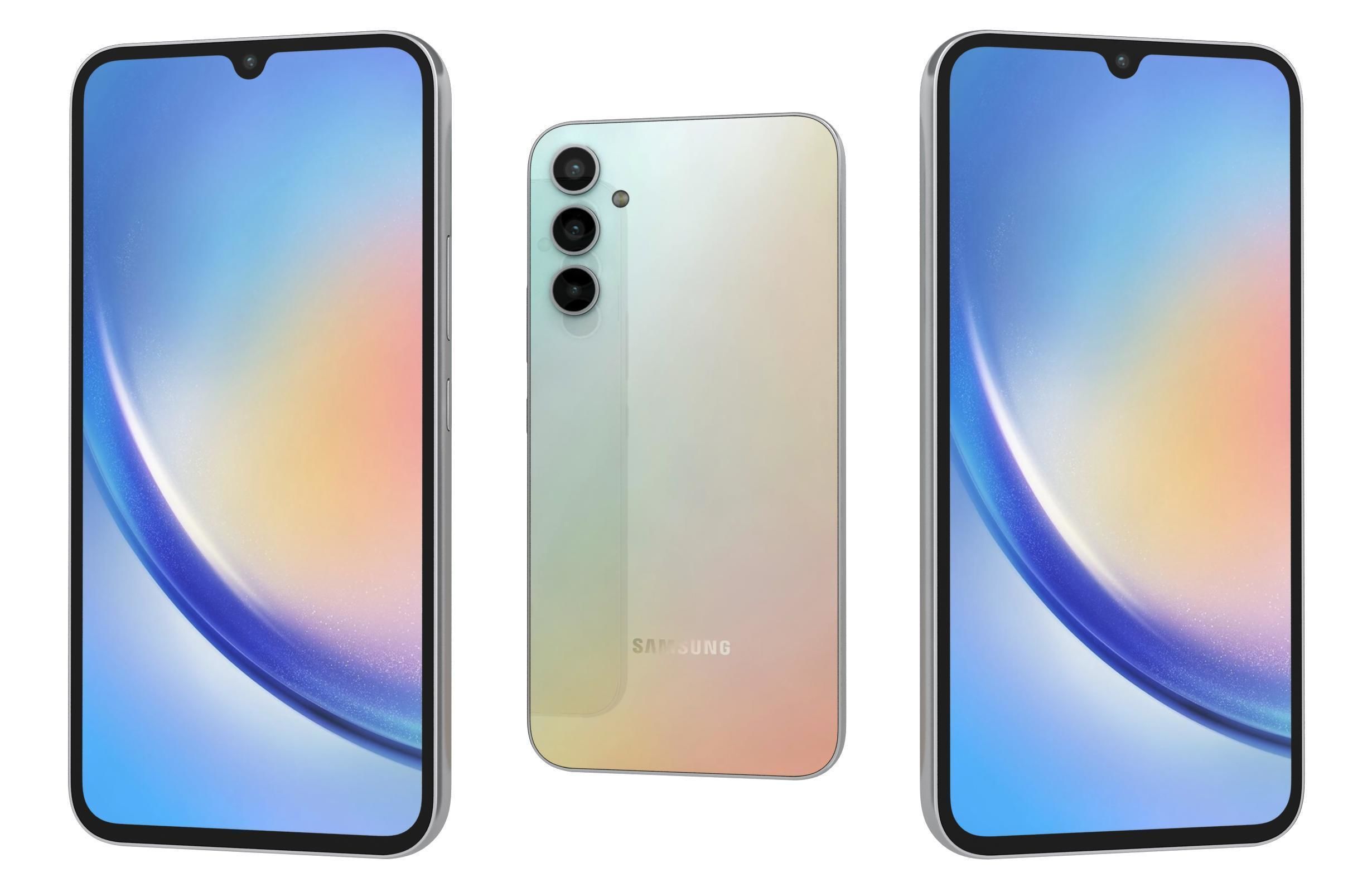 Samsung Galaxy A34 All Colors 3D model_24