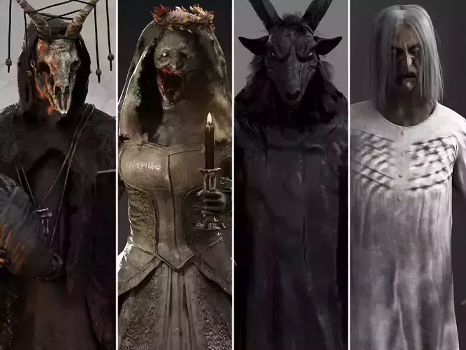Horror pack 3D Model Collection