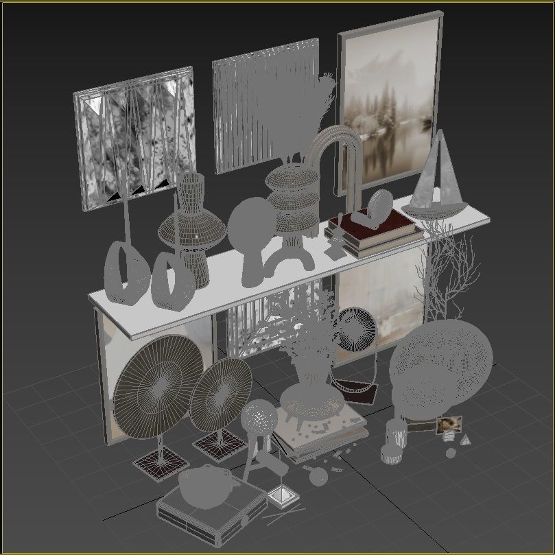 Decorative set RPM 1998 3D model_12