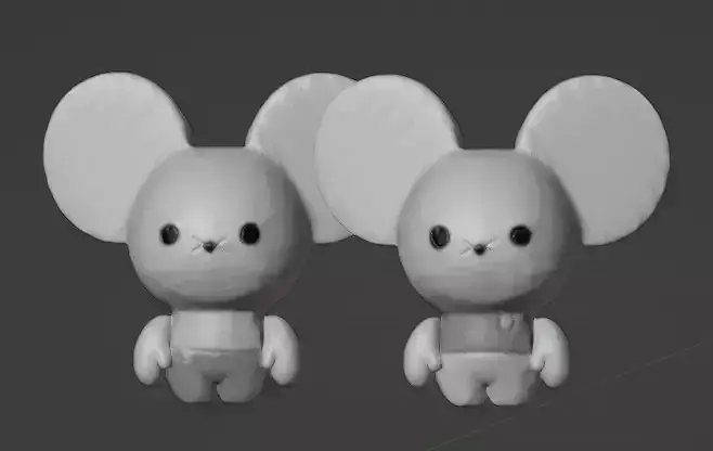 Tandemaus  3D print model