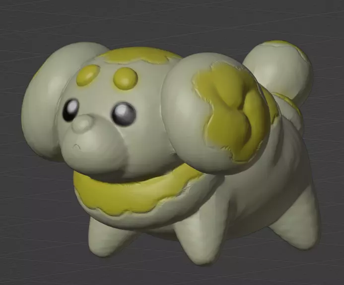 Fidough 3D print model_0