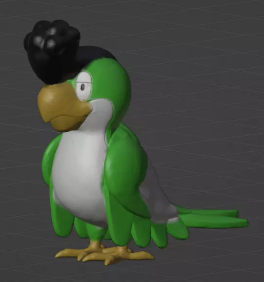 Squawkabilly  3D print model_0