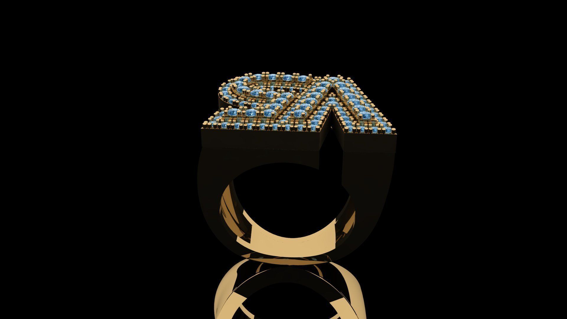 V5 Ring  3D print model_4