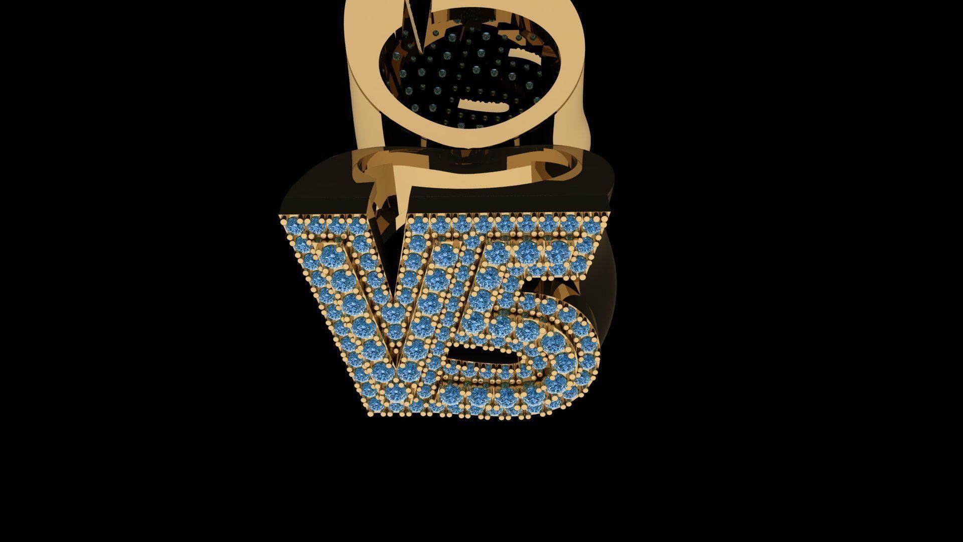 V5 Ring  3D print model_5