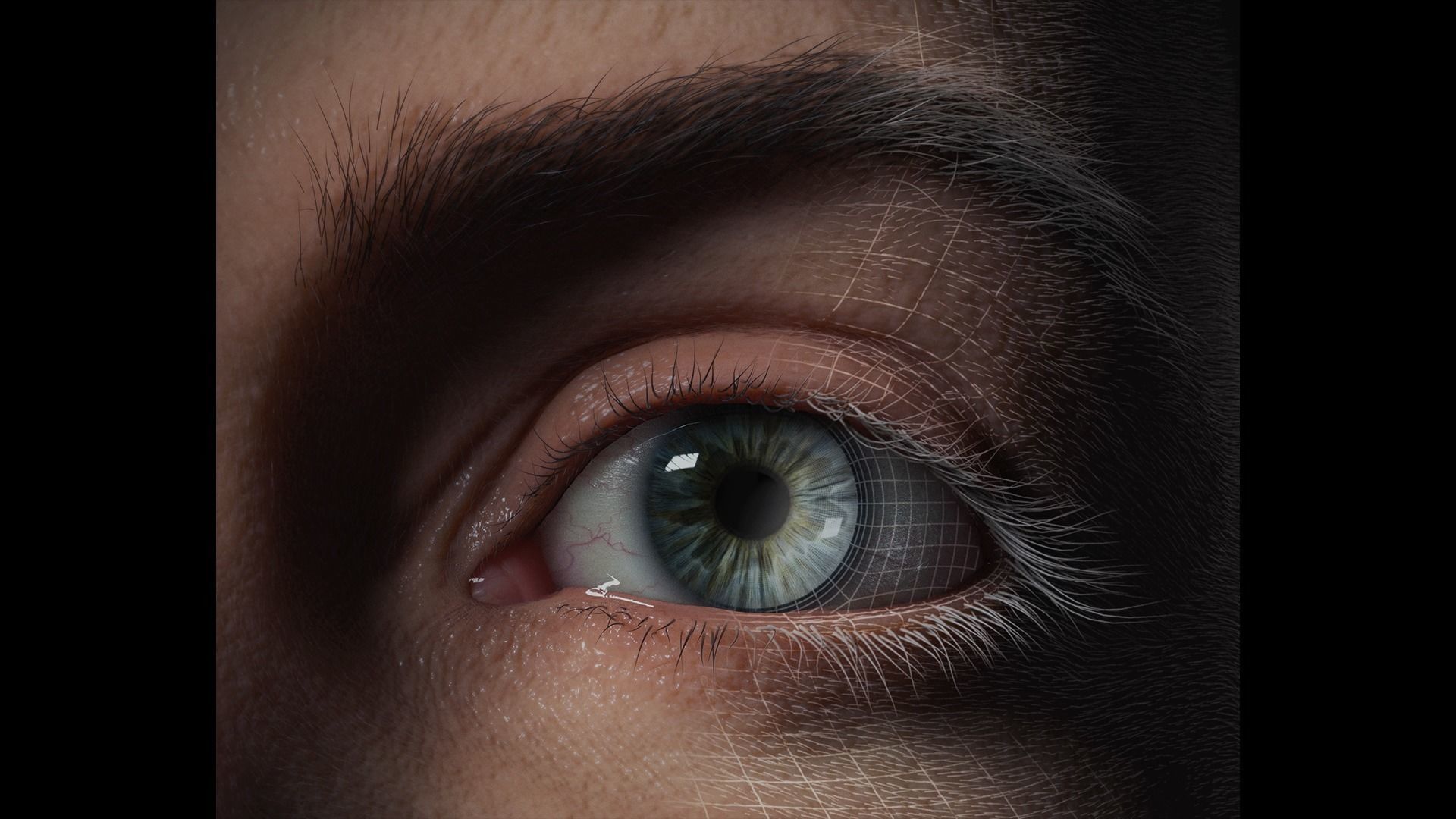 PHOTOREALISTIC EYE PACK WITH RIG AND ANIMATION 3D model_5