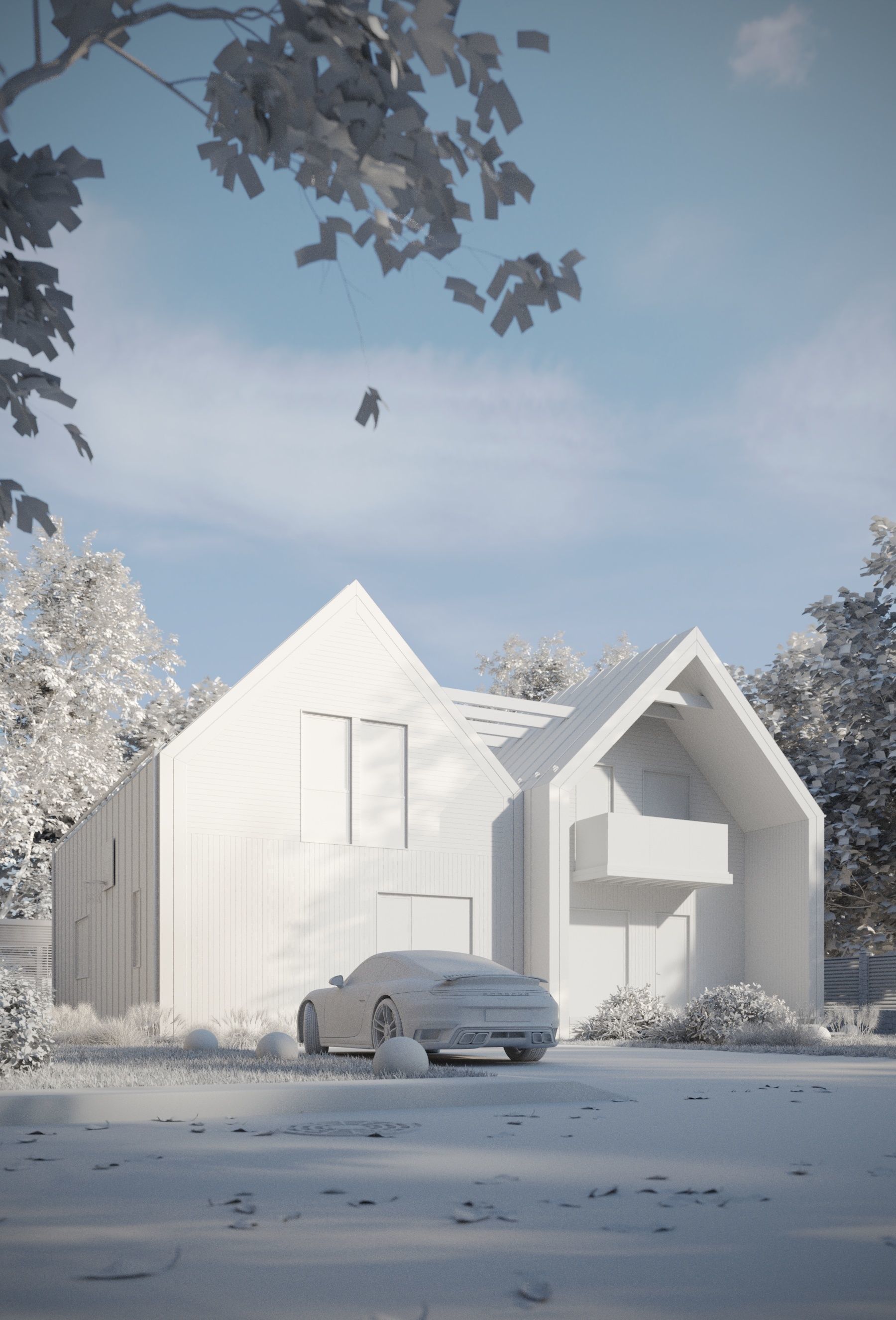 House OSTAPDESIGN 3D model_16