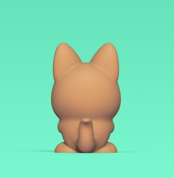 Cute Little Kangaroo 3D print model_3