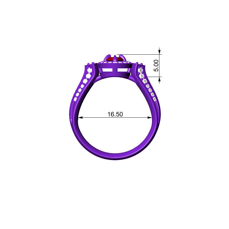 Rings 580 - Jewelry 3D 3D print model_11