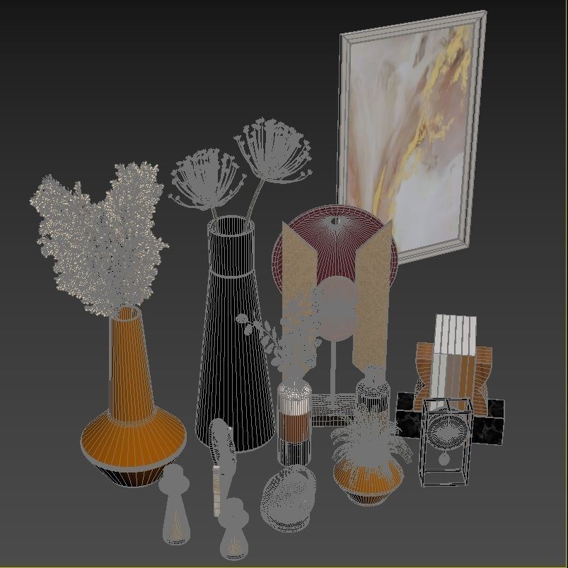 Decorative set RPM 1999 3D model_9