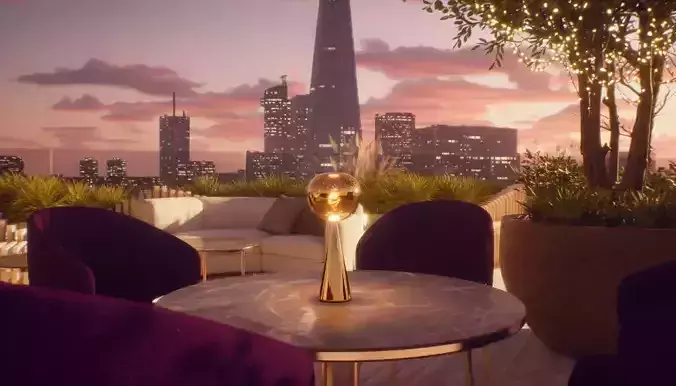 NEW Set  -TOM DIXON MELT - PORTABLE  Cone floor Slim  Fat table