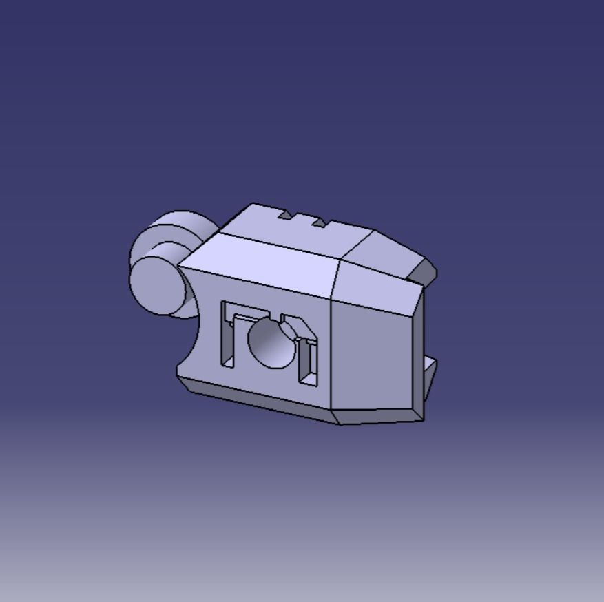 SPACE COMMUNIST XV ARM 3D print model_2