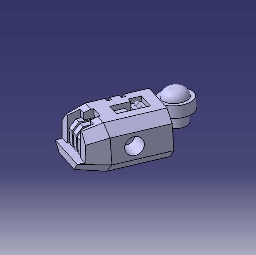 SPACE COMMUNIST XV ARM 3D print model_4