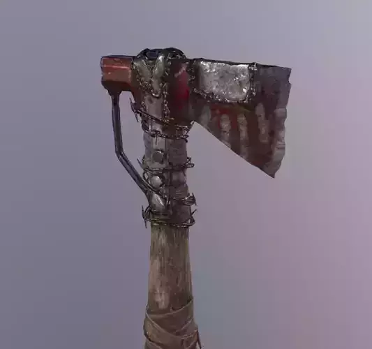 Axe PBR 4K Weapon GameReady