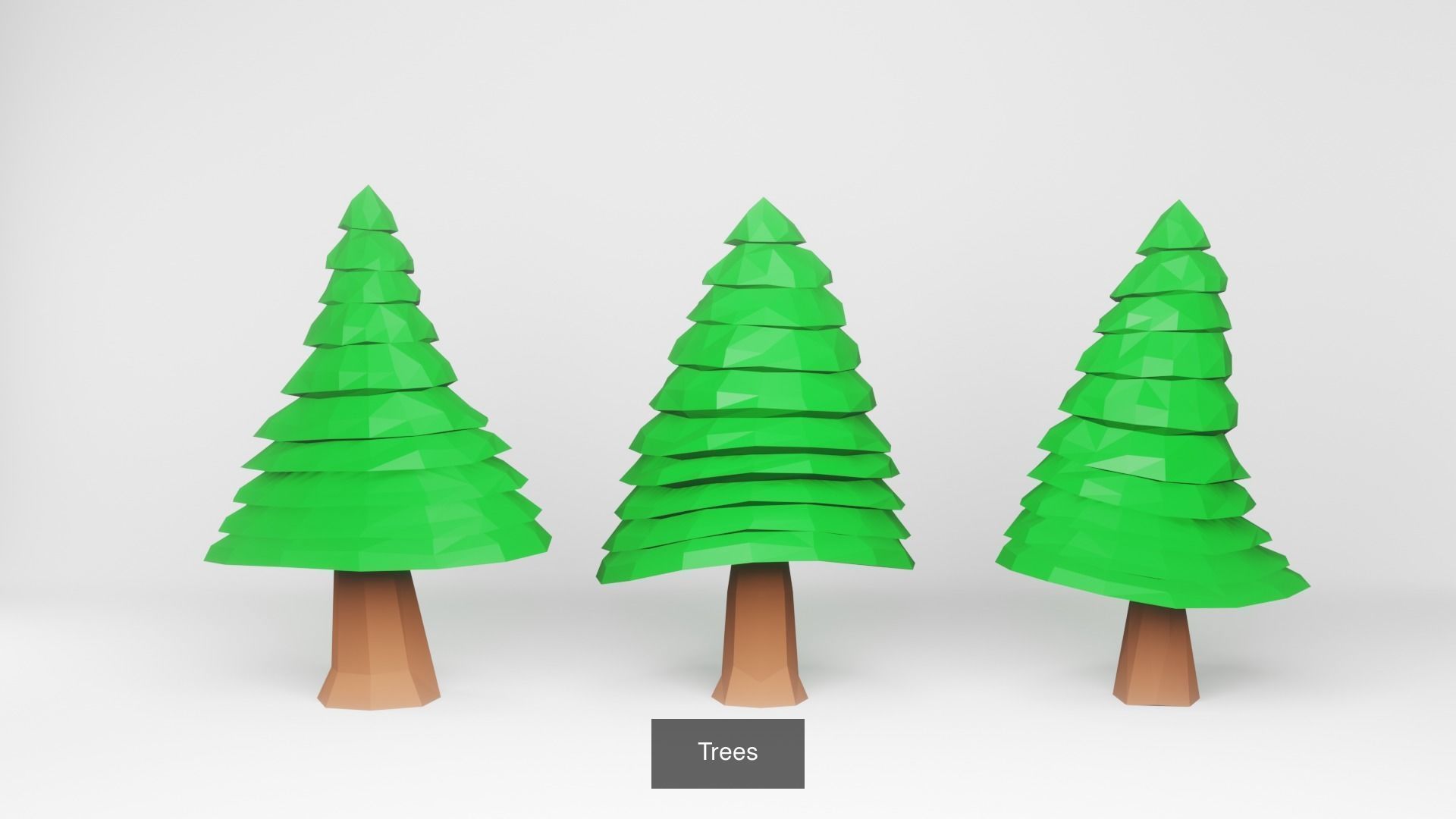 Low Poly Trees Collection _2