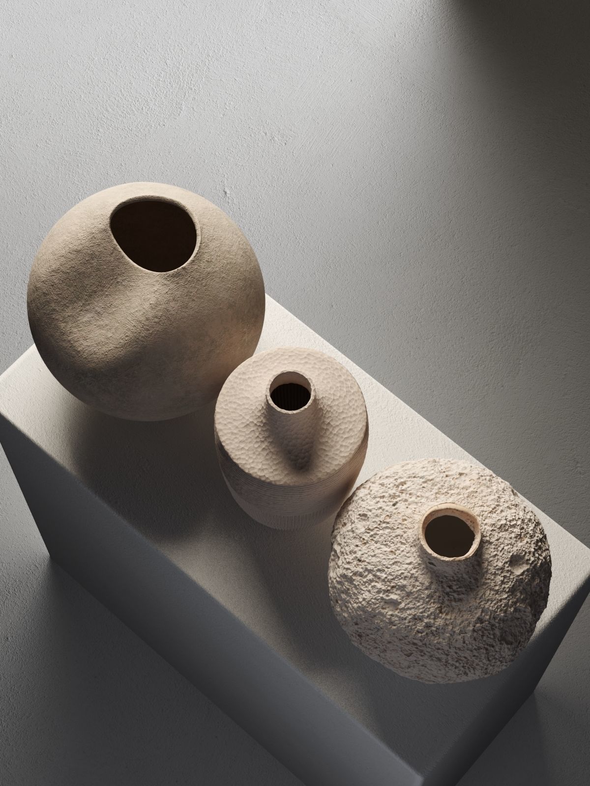 Vase Set 112 3D model_2