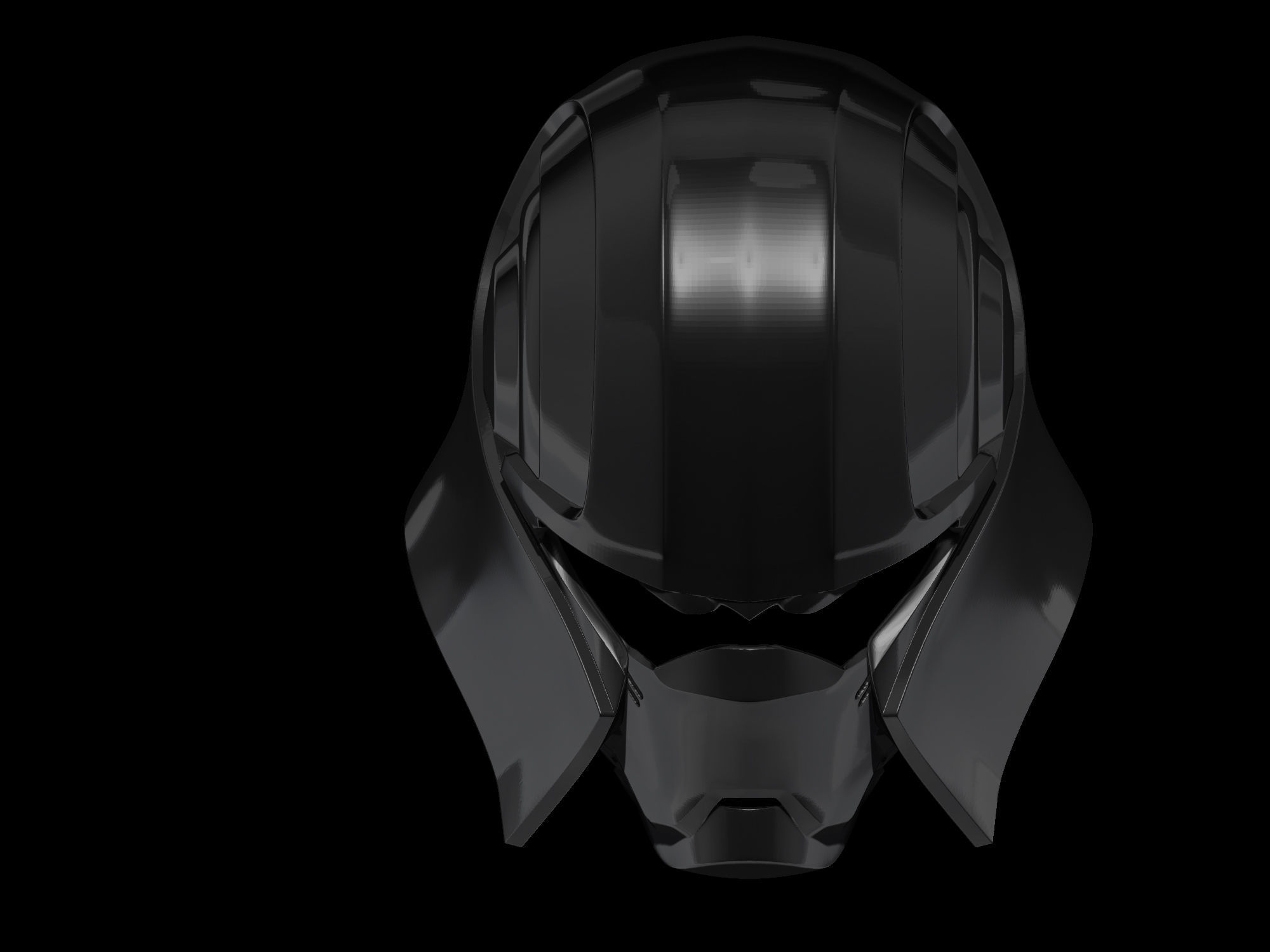 Winter sith helmet 3D print model_10
