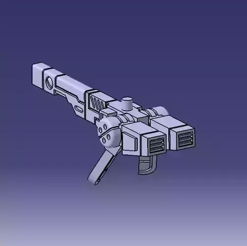 SPACE COMMUNIST MARKSMAN DRONE 3D print model
