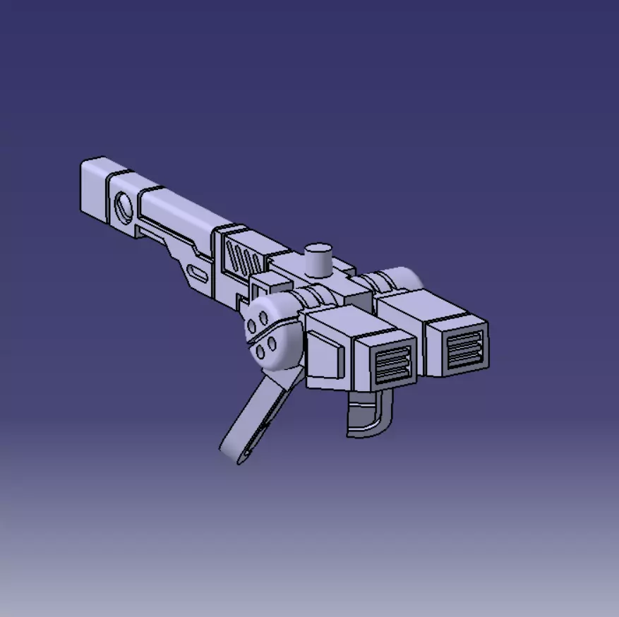 SPACE COMMUNIST MARKSMAN DRONE 3D print model_0