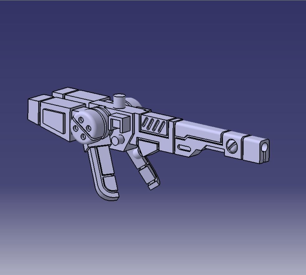 SPACE COMMUNIST MARKSMAN DRONE 3D print model_1