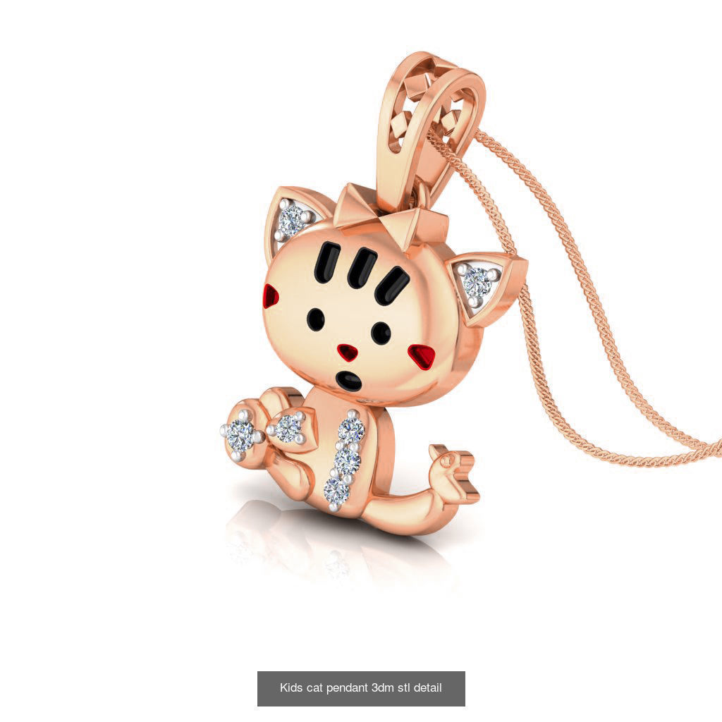 24 Kids pendant charms 3dm stl detail 3D Model Collection_2