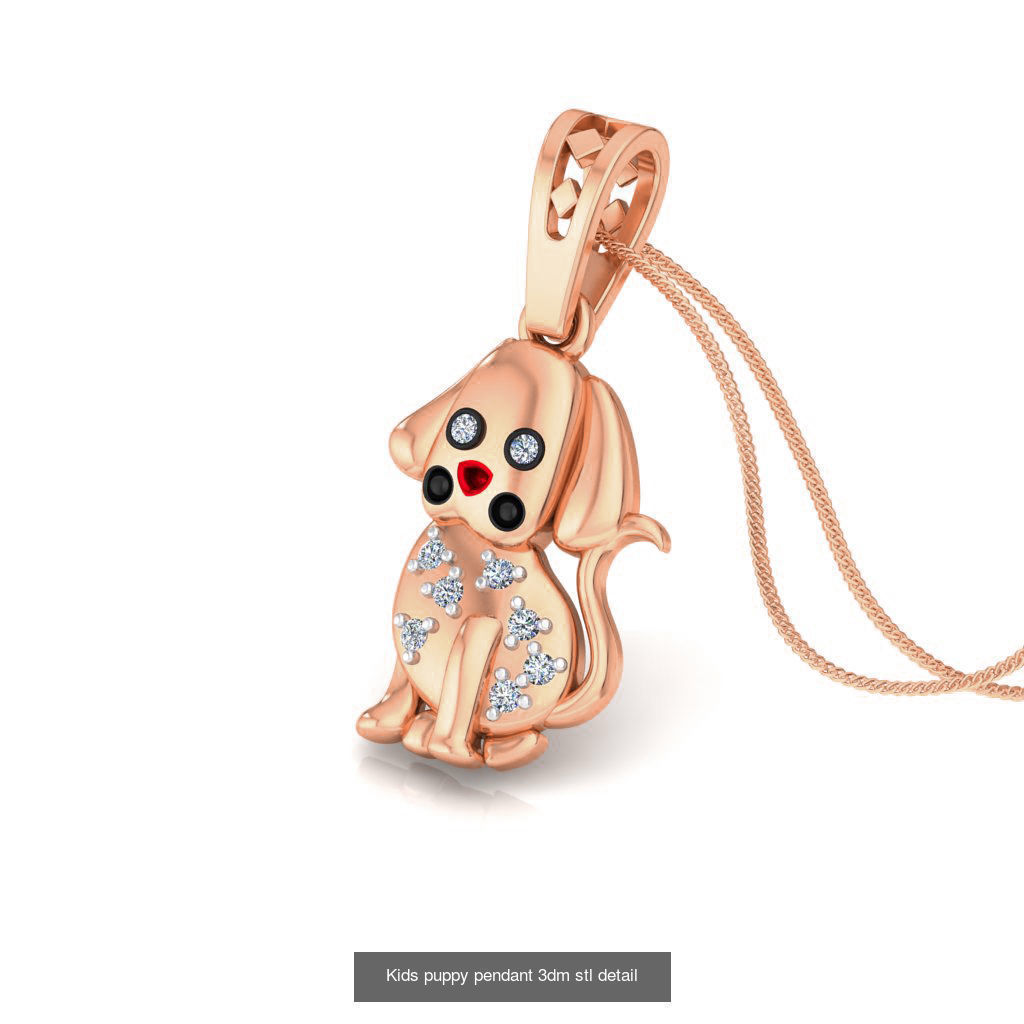 24 Kids pendant charms 3dm stl detail 3D Model Collection_8
