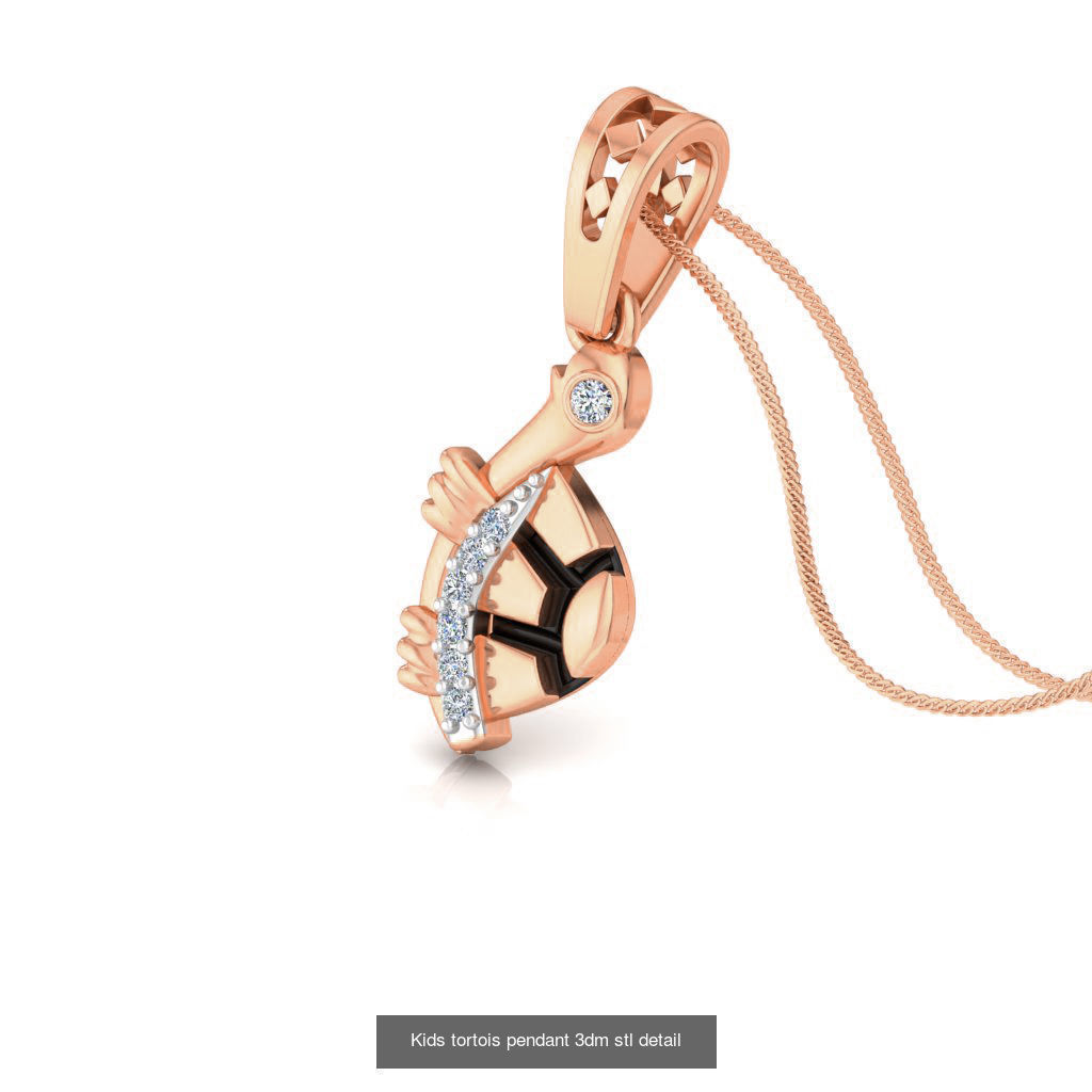 24 Kids pendant charms 3dm stl detail 3D Model Collection_17