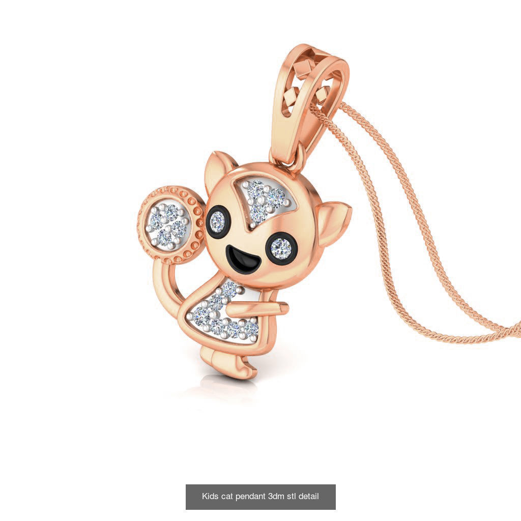 24 Kids pendant charms 3dm stl detail 3D Model Collection_19