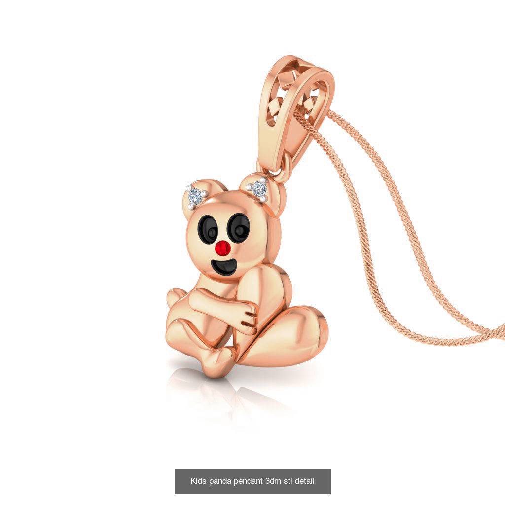 24 Kids pendant charms 3dm stl detail 3D Model Collection_16