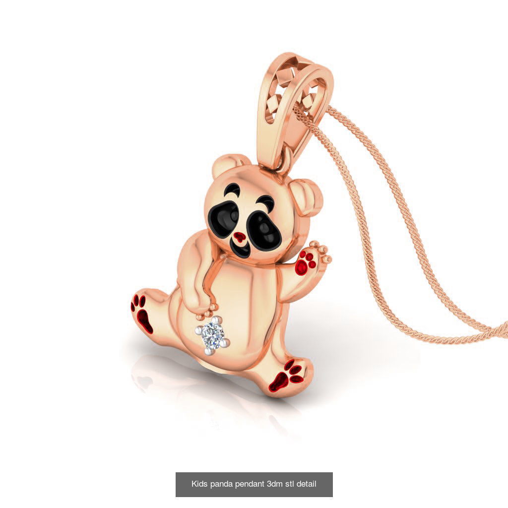 24 Kids pendant charms 3dm stl detail 3D Model Collection_6