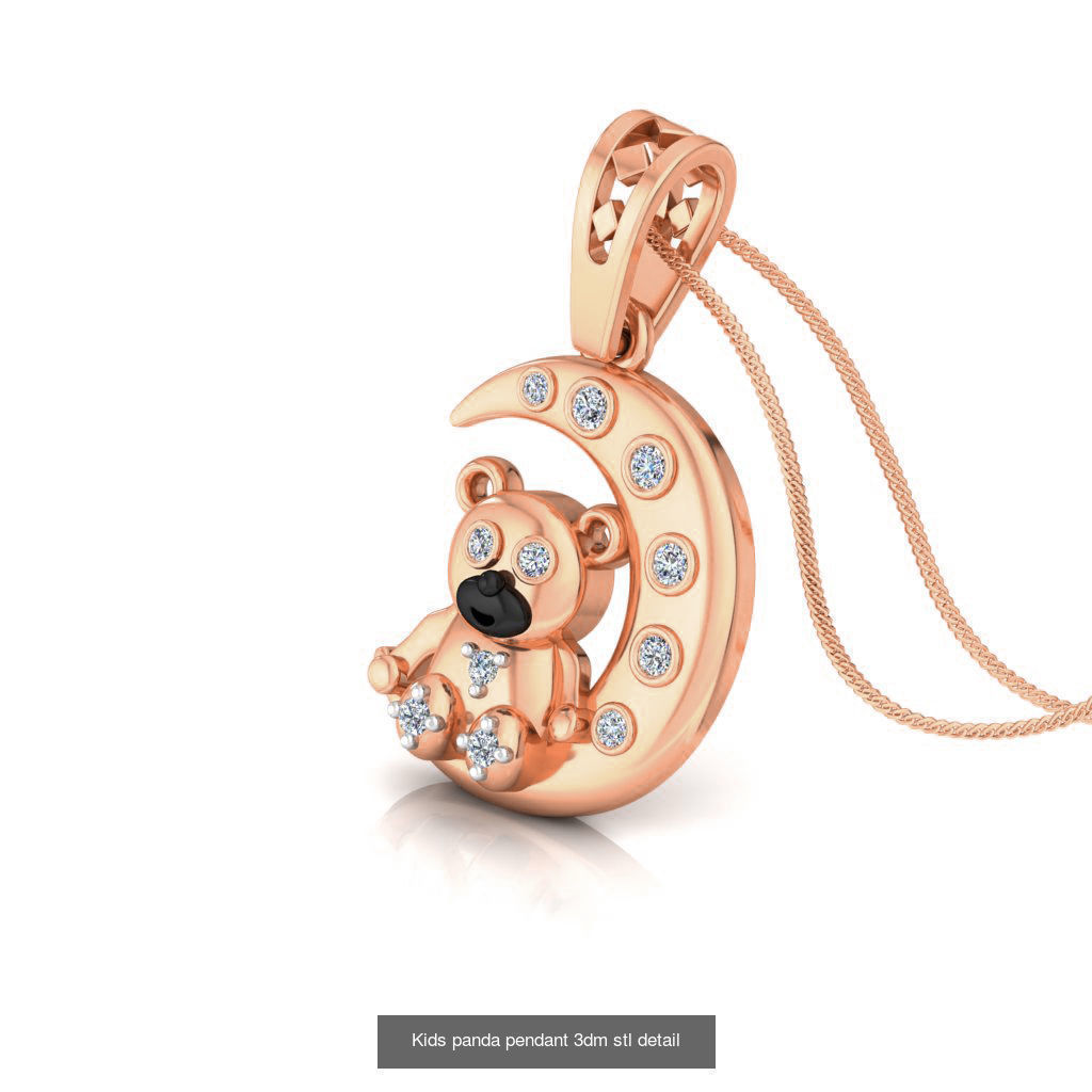 24 Kids pendant charms 3dm stl detail 3D Model Collection_10