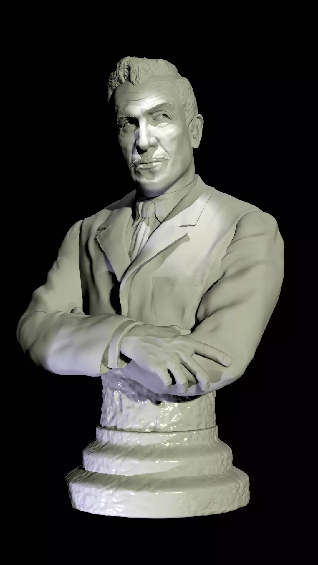 Vincent Price bust 3D print model_0