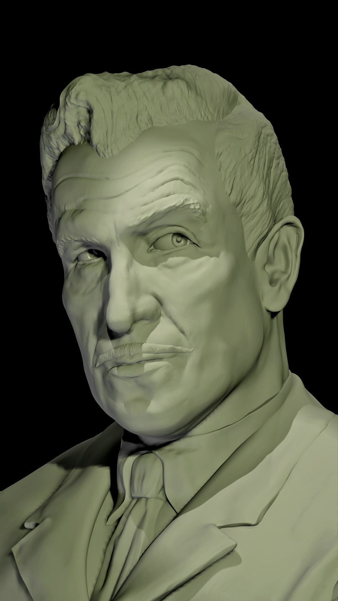 Vincent Price bust 3D print model_2