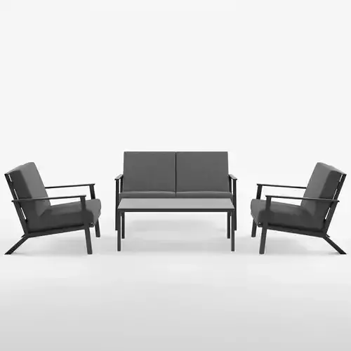 Montana Lounge Set 3D Model