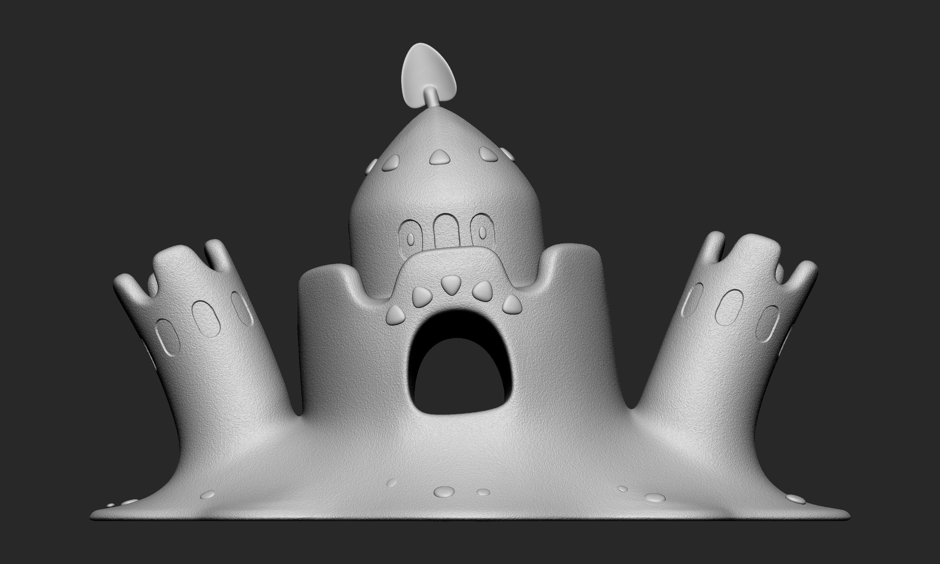 Pokemon - Palossand 3D print model_4