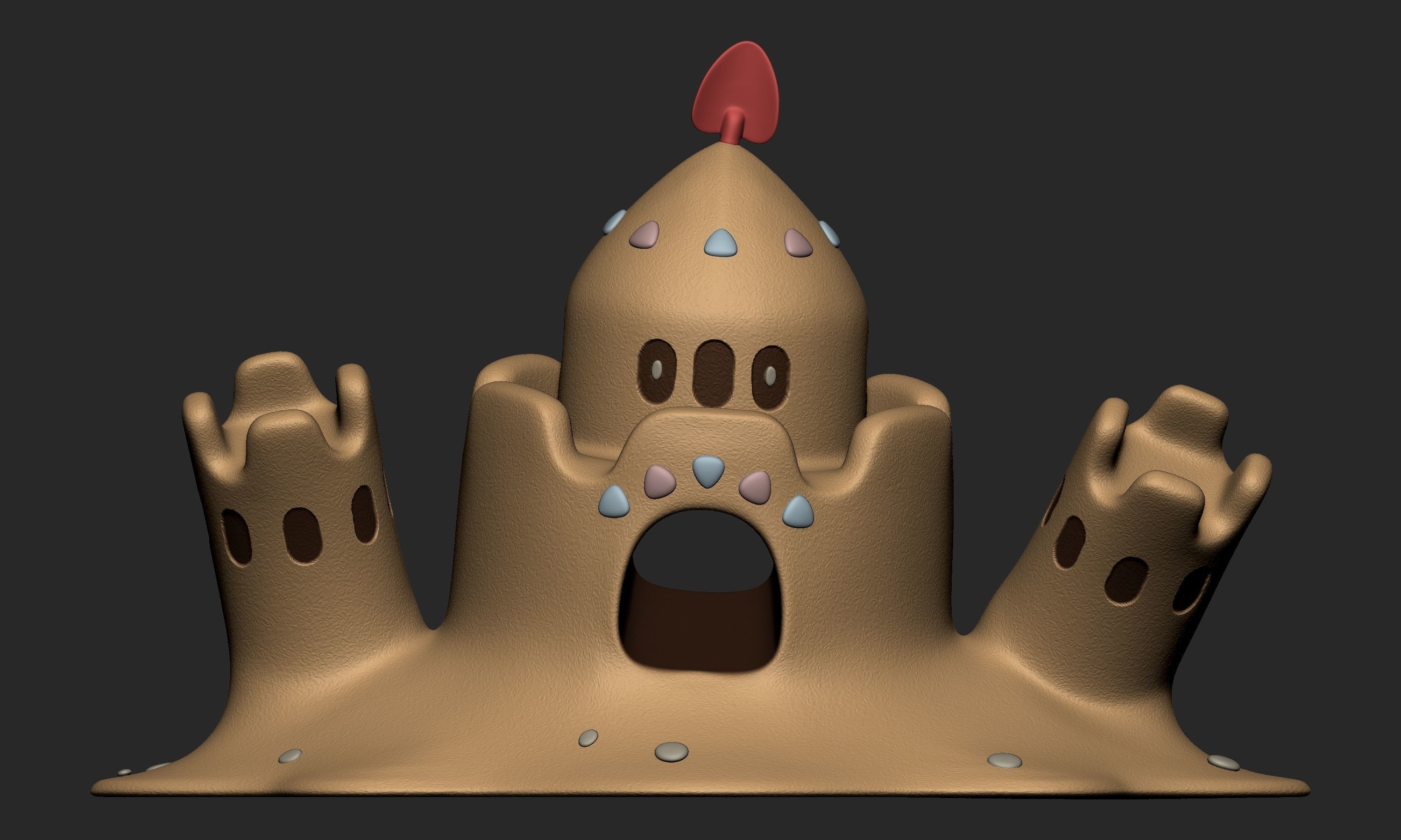 Pokemon - Palossand 3D print model_6