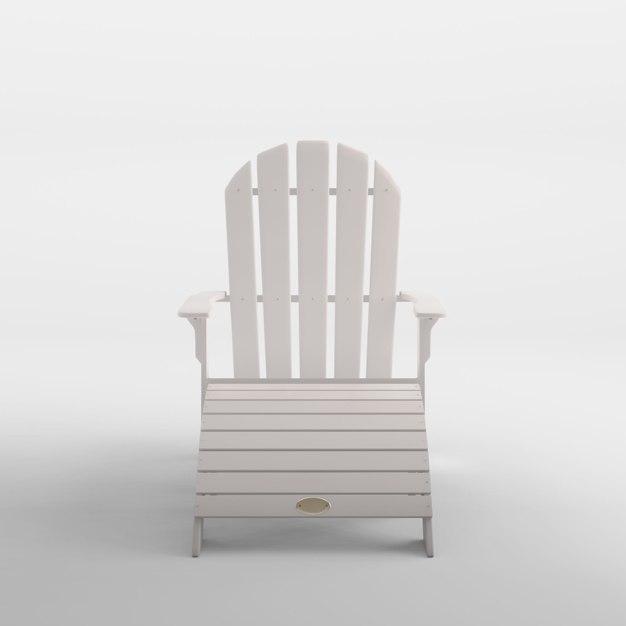 Malva Deck Chair 3D Model Low-poly 3D model_1