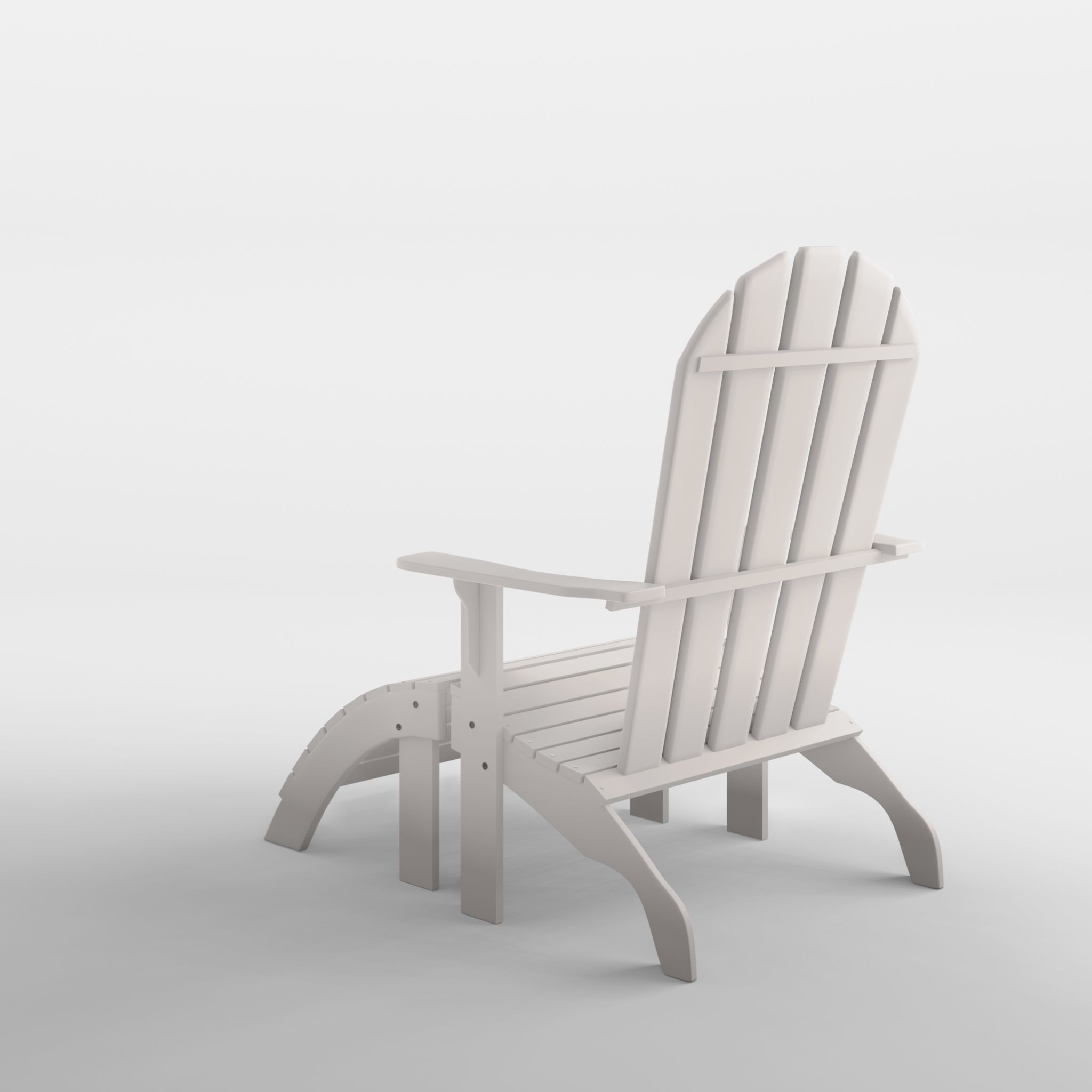Malva Deck Chair 3D Model Low-poly 3D model_2