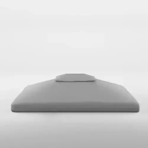 Flora Roof Lt Grey 3D Model