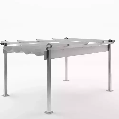 Toscana Pergola 3D Model