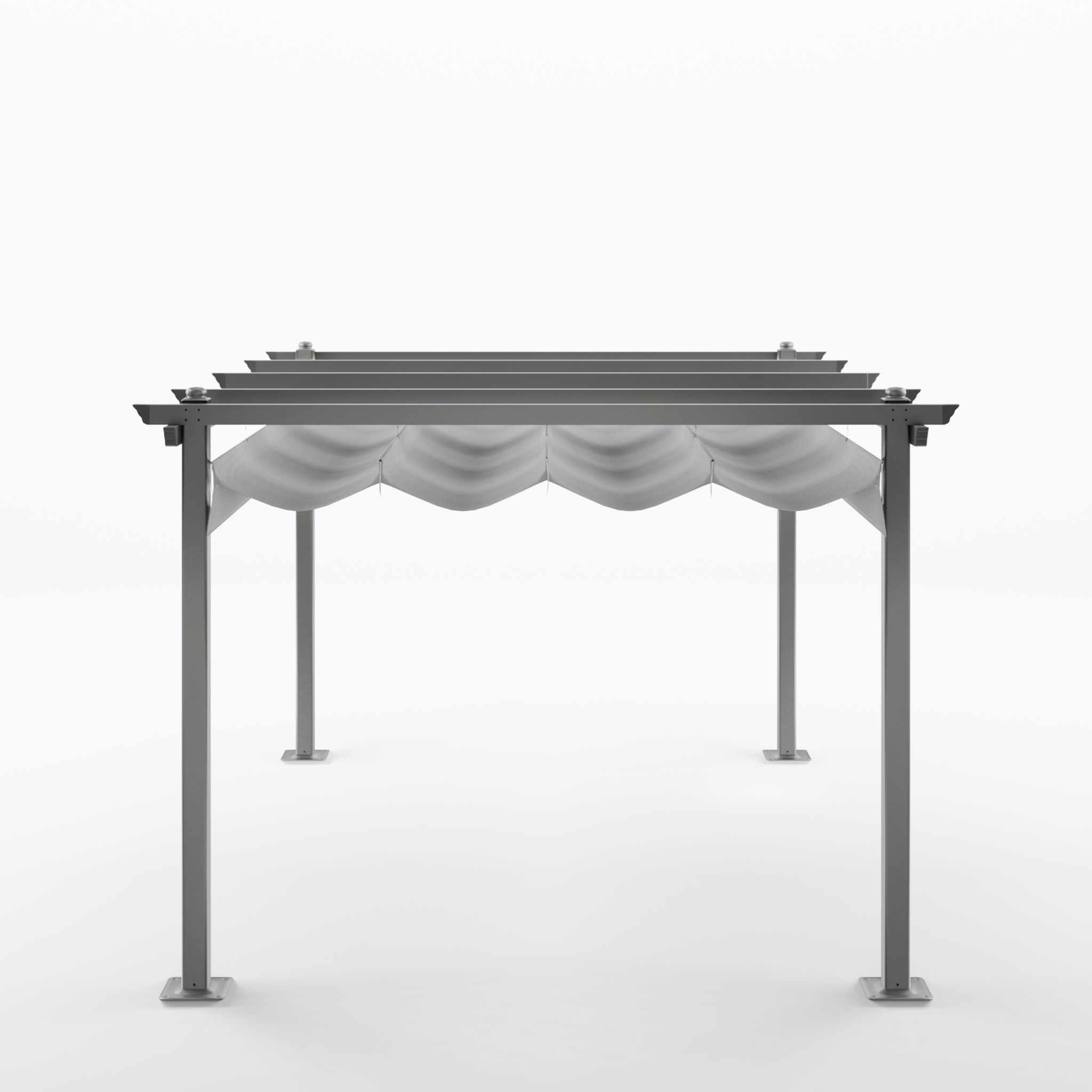 Toscana Pergola 3D Model Low-poly 3D model_2