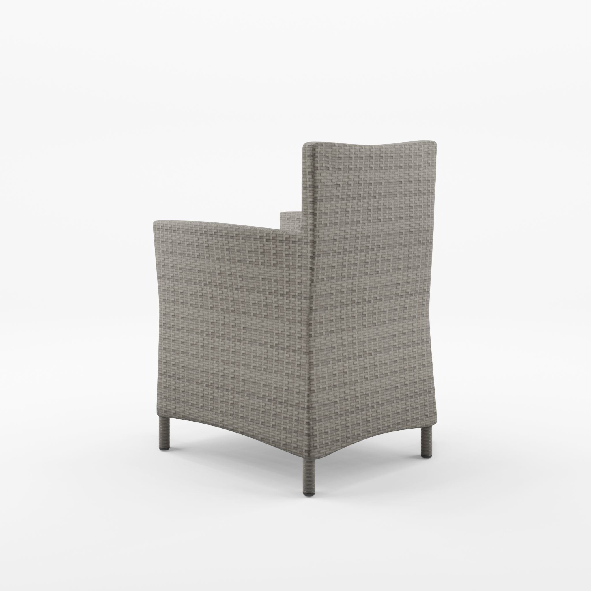 Aruba Chair Incl Cushion 3D Model Low-poly 3D model_1