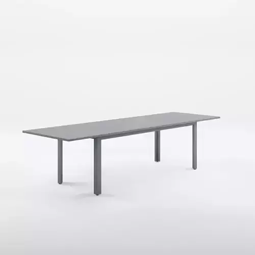 Lima rectangular table 3D Model