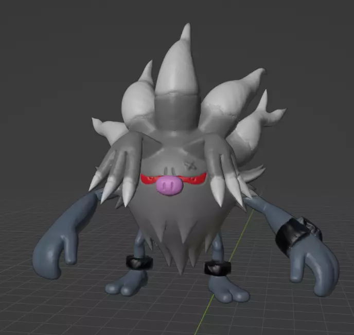 Annihilape 3D print model_0