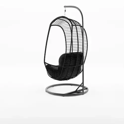 Miami Relax Swing Chair 3D Model Low-poly 3D model