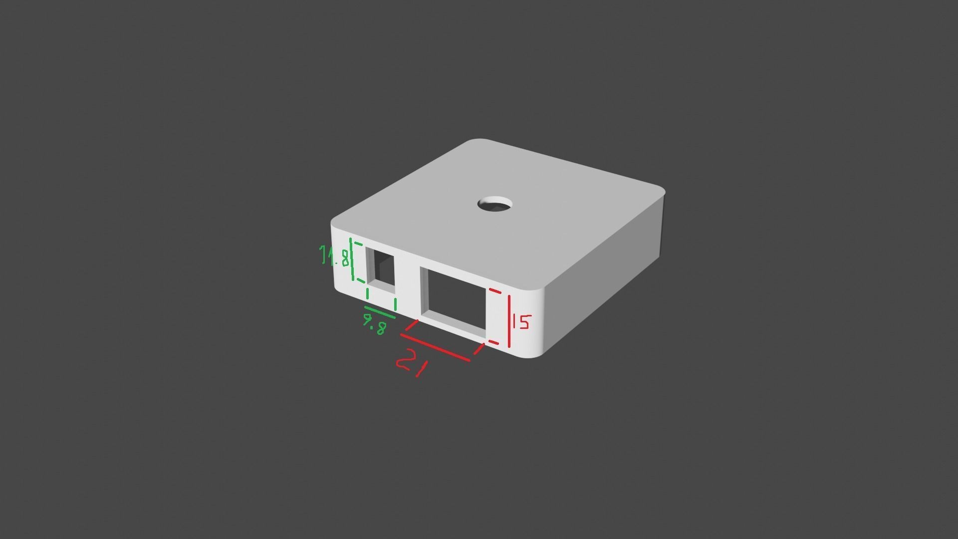 Old Computer  Hello World Code on Screen 3D print model_4