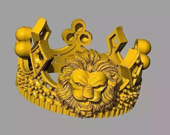 ring lion jewelry ornament 