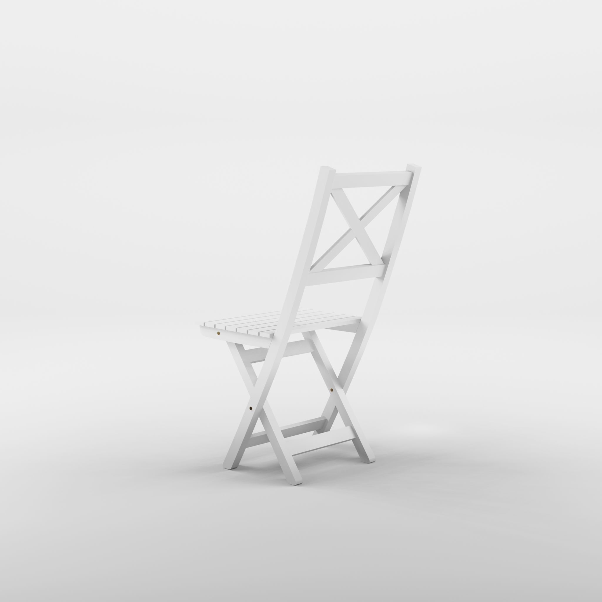 Malva Cafe Chair 3D Model Low-poly 3D model_1